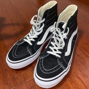 new black high top vans